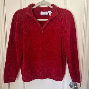 SOLD - Alfred Dunner Red Sweater